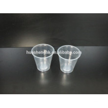 OEM SGS Standard PP Einweg-Kunststoff transparent 250ml Kaffeetasse